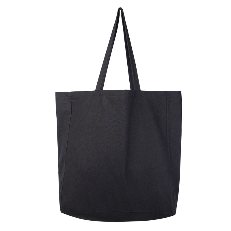 Большая сумка шоппер хлопковый MALL BIG 220, 42 x 45 x 14 см, длина ручек 64 х 2,5 с логотипом