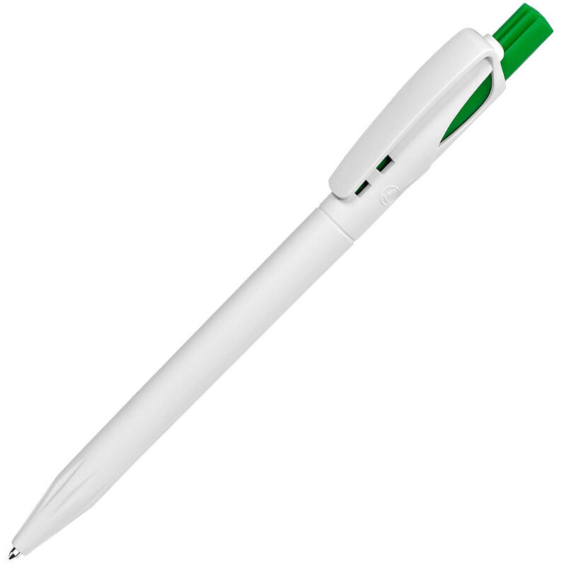 Ручка шариковая TWIN WHITE с логотипом