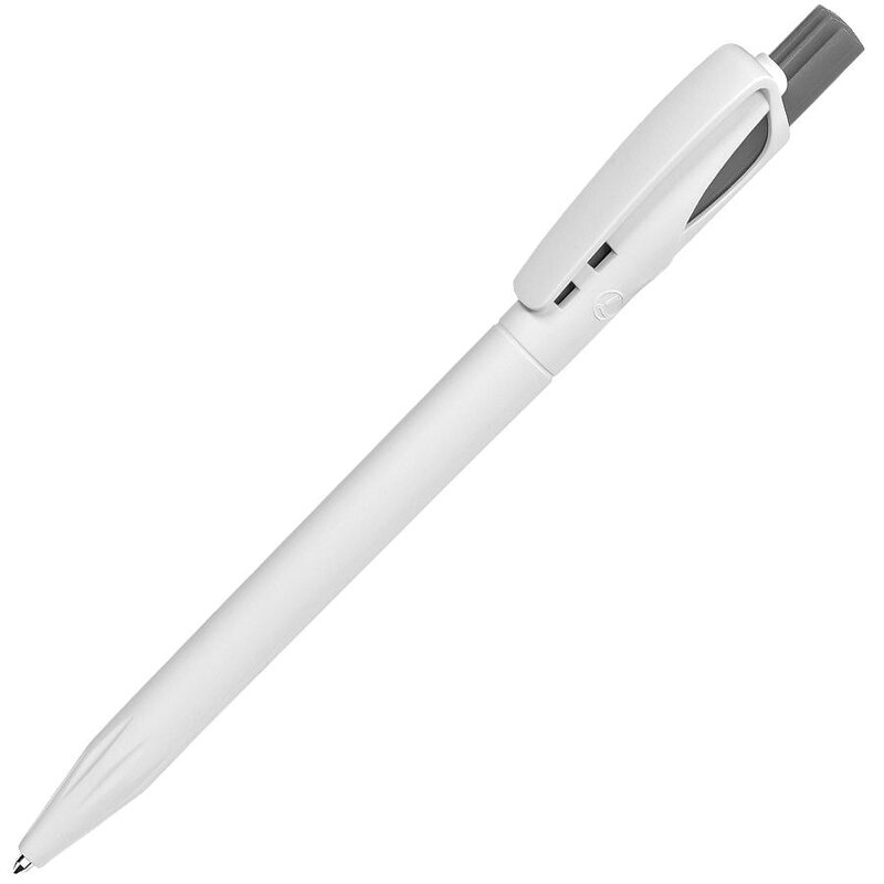 Ручка шариковая TWIN WHITE с логотипом