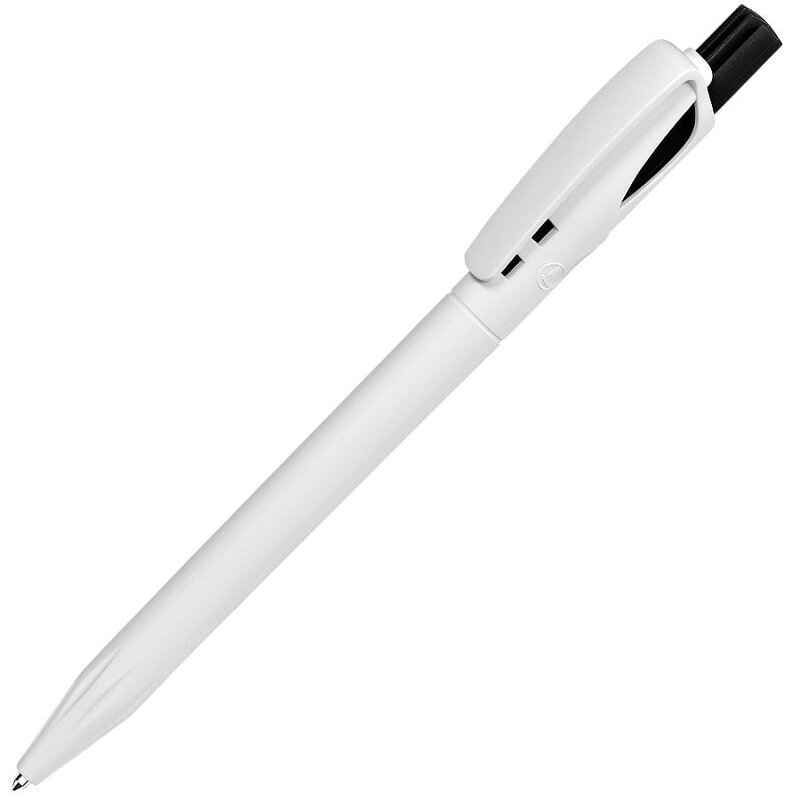 Ручка шариковая TWIN WHITE с логотипом