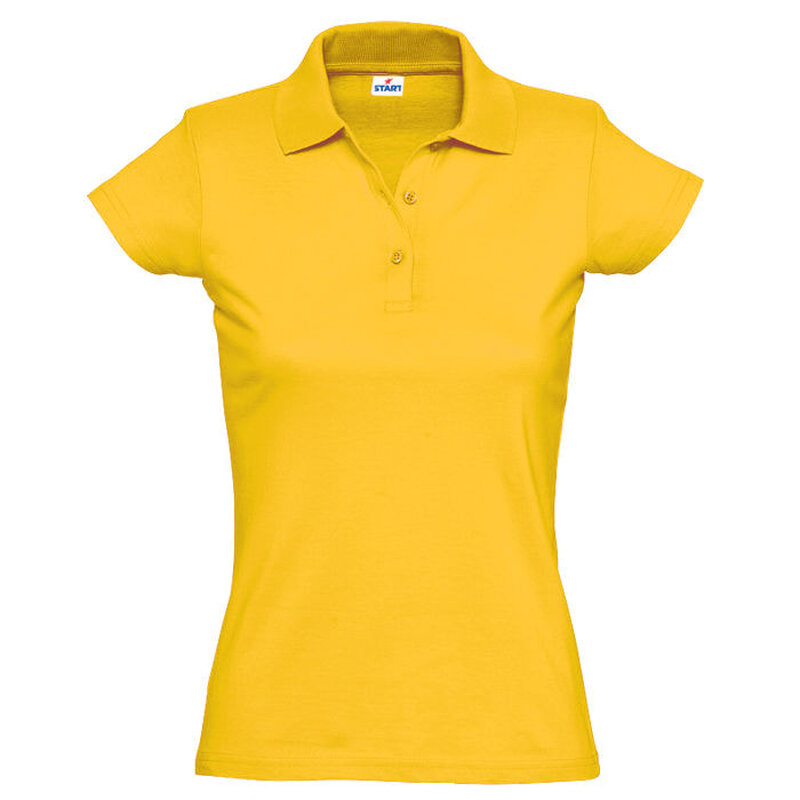 Поло женское MISS STYLE 170 с логотипом