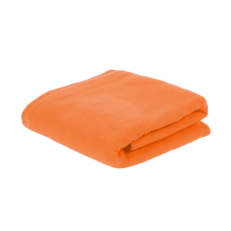Плед PLAIN, 100х140 см, флис 150 гр/м2; 100% полиэстер с логотипом