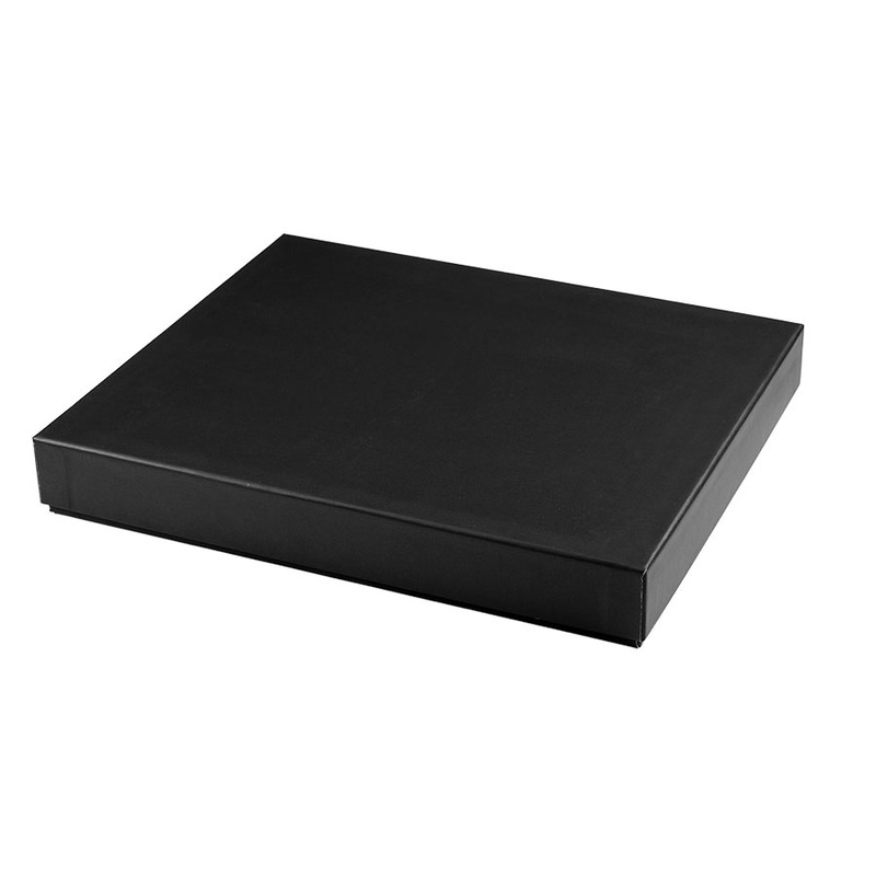 Коробка для набора: ежедневник, power bank, ручка с логотипом