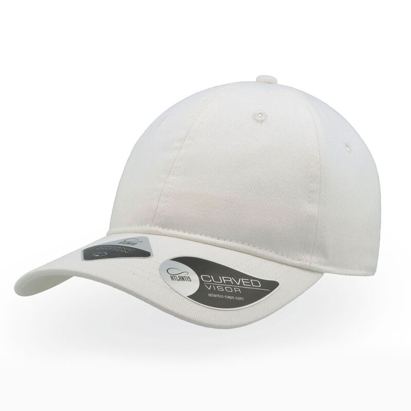 Бейсболка с NFC-меткой в козырьке GREEN CAP 265 из органического хлопка с логотипом