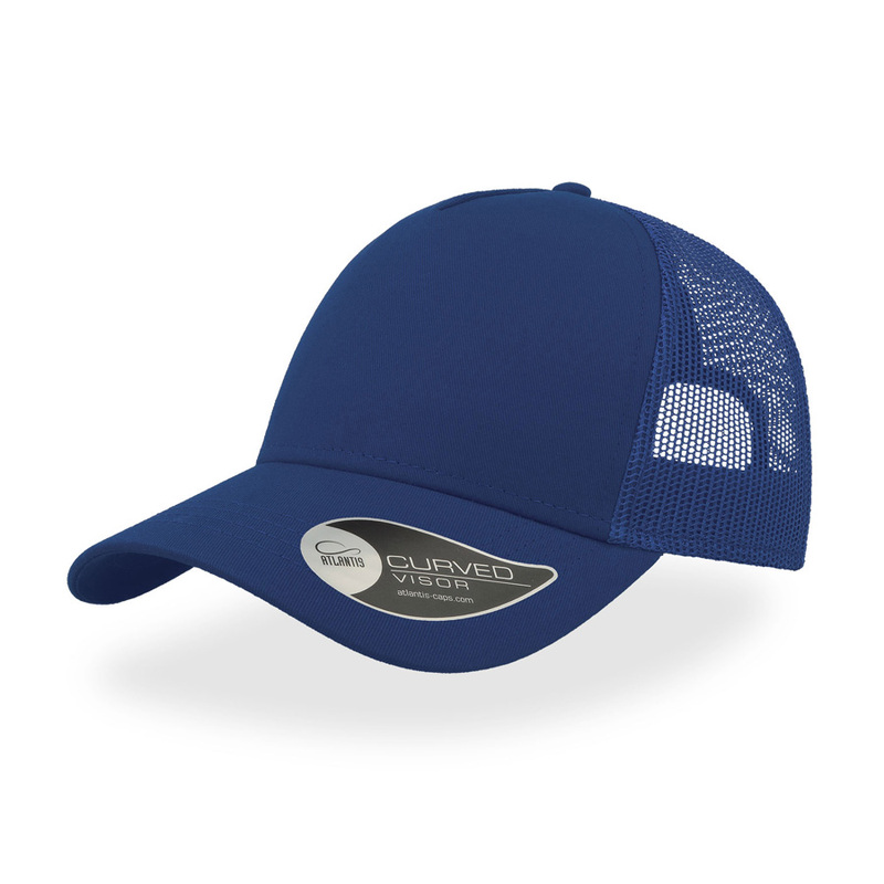 Бейсболка RAPPER COTTON, 5 клиньев, пластиковая застежка с логотипом