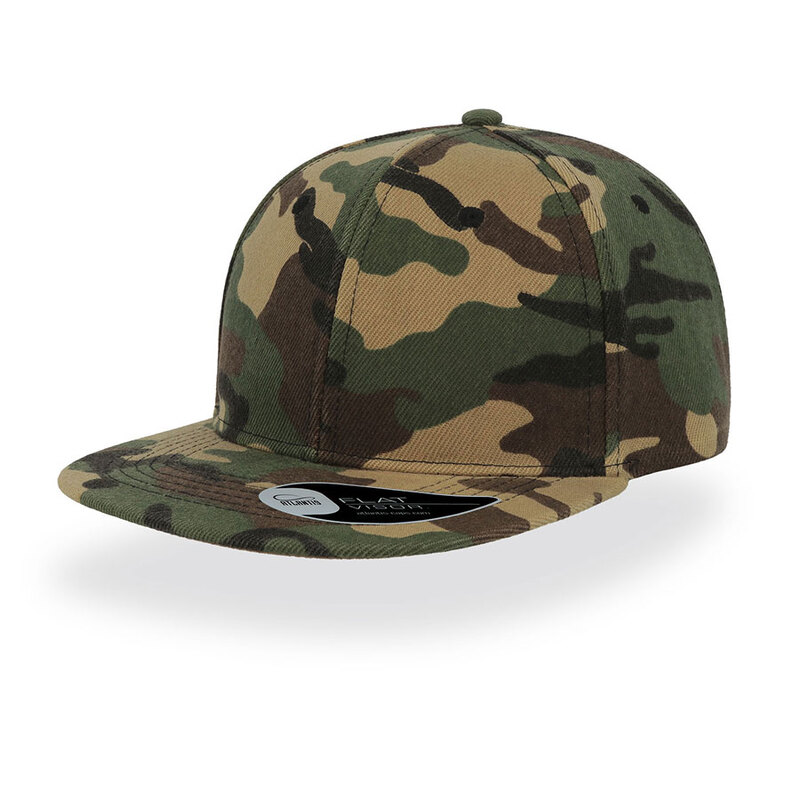 Бейсболка SNAP BACK, 6 клиньев, пластиковая застежка с логотипом