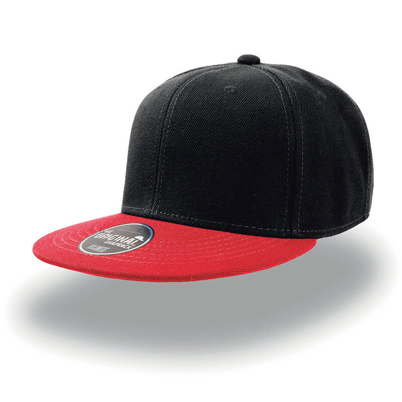 Бейсболка SNAP BACK, 6 клиньев, пластиковая застежка с логотипом