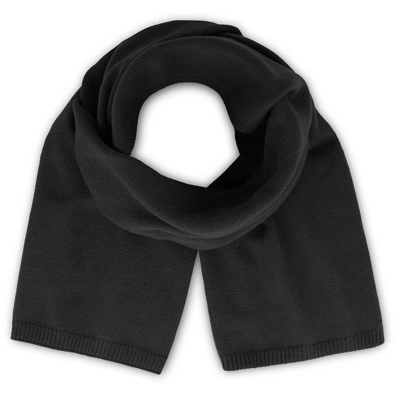Шарф вязаный WIND SCARF-S с логотипом
