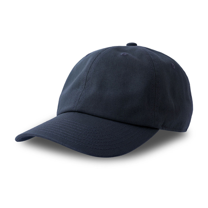 Бейсболка DAD HAT-S, 6 клиньев, металлическая застежка с логотипом