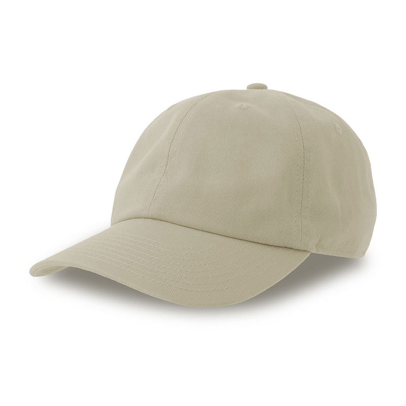 Бейсболка DAD HAT-S, 6 клиньев, металлическая застежка с логотипом