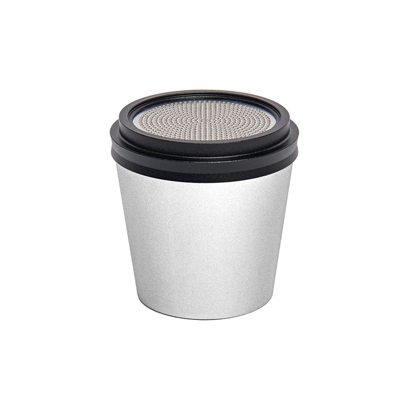 Портативная mini Bluetooth-колонка Sound Burger "Coffee" серебристый с логотипом