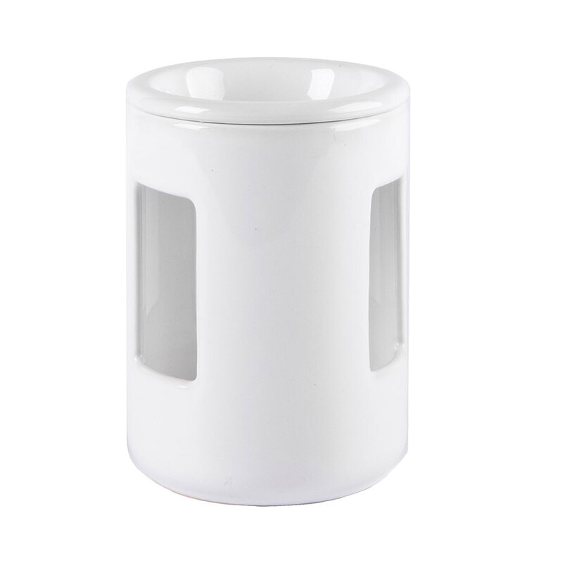 Аромалампа SCENT, белый, 12,5х8,5см, керамика= с логотипом