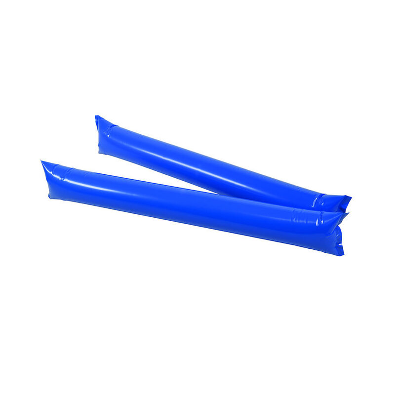 Палки-стучалки STICK "Оле-Оле", полиэтилен, 60 *10 см, синий с логотипом