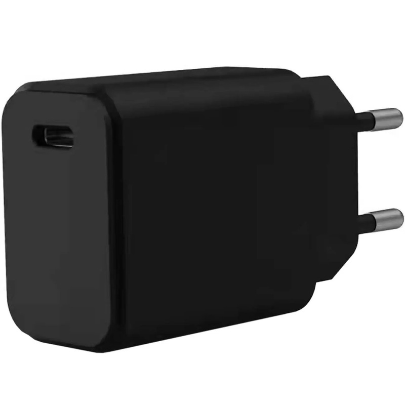Адаптер сетевой ACCESSTYLE QUARTZ 20 WT, черный с логотипом