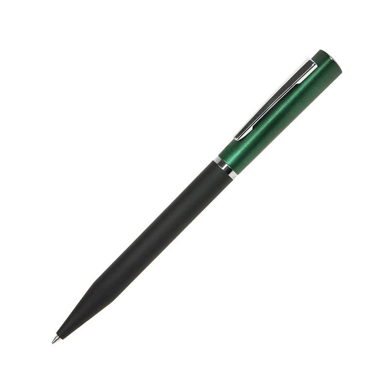 Ручка шариковая M1, пластик, металл, покрытие soft touch с логотипом