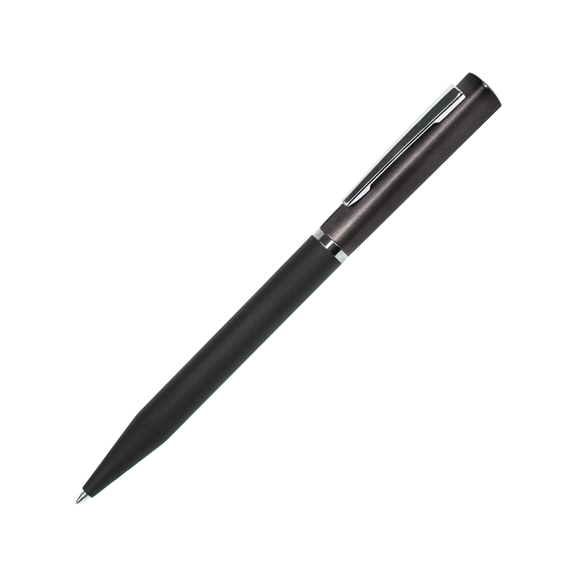 Ручка шариковая M1, пластик, металл, покрытие soft touch с логотипом