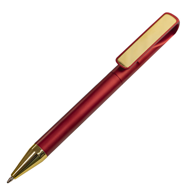 Ручка шариковая GLOSSY GOLD с логотипом