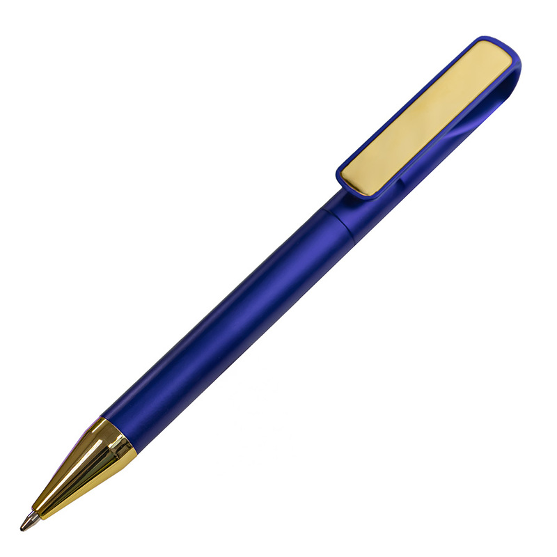 Ручка шариковая GLOSSY GOLD с логотипом