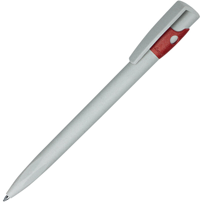 Ручка шариковая из экопластика KIKI ECOLINE, рециклированный пластик с логотипом