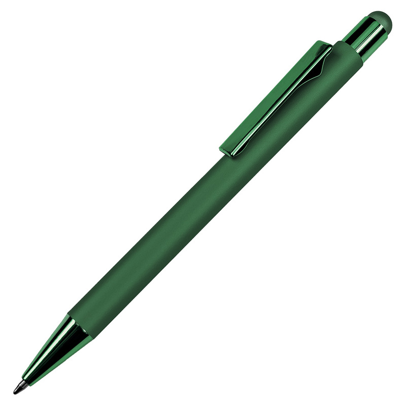 Ручка шариковая FACTOR COLOR со стилусом с логотипом