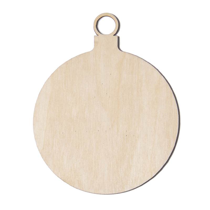 Ёлочное украшение WOOD с логотипом
