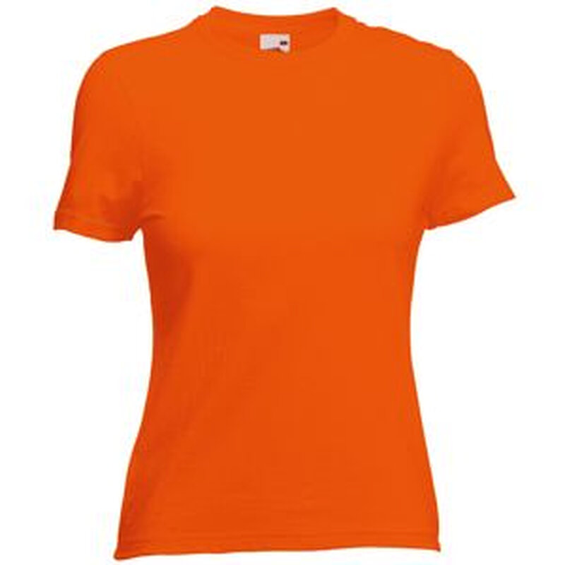 Футболка женская "Lady-Fit Valueweight T" с логотипом