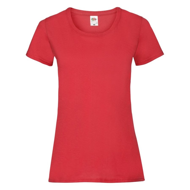 Футболка женская LADY FIT VALUEWEIGHT T 165 с логотипом