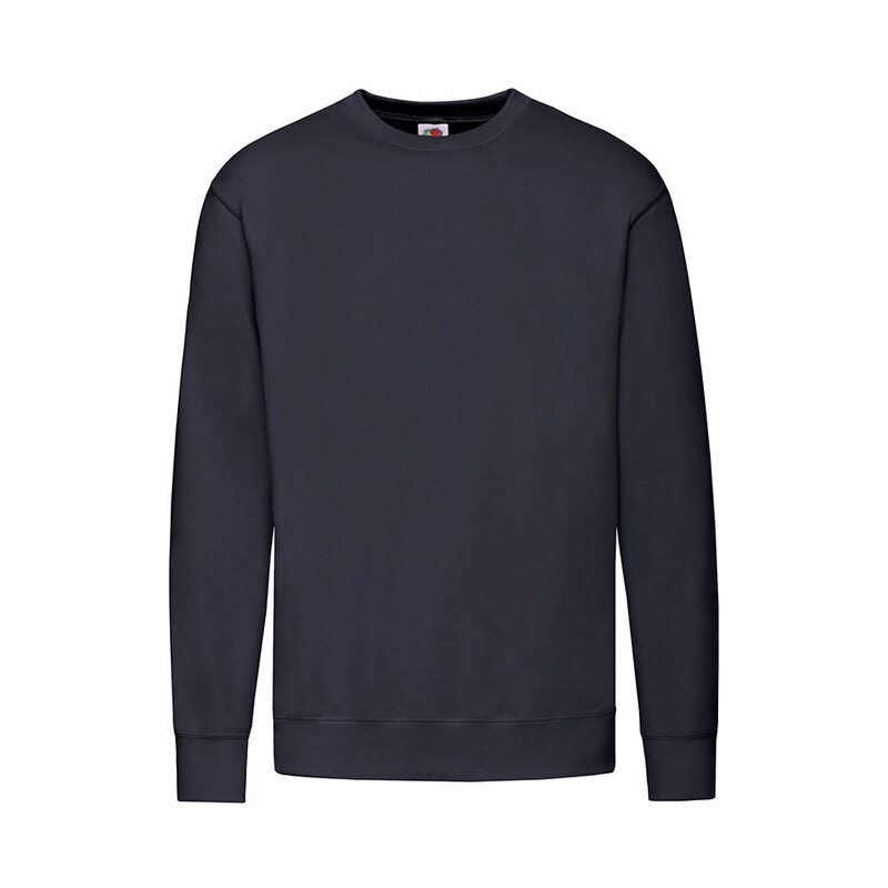 Свитшот без начеса LIGHTWEIGHT SET-IN SWEAT 240 с логотипом