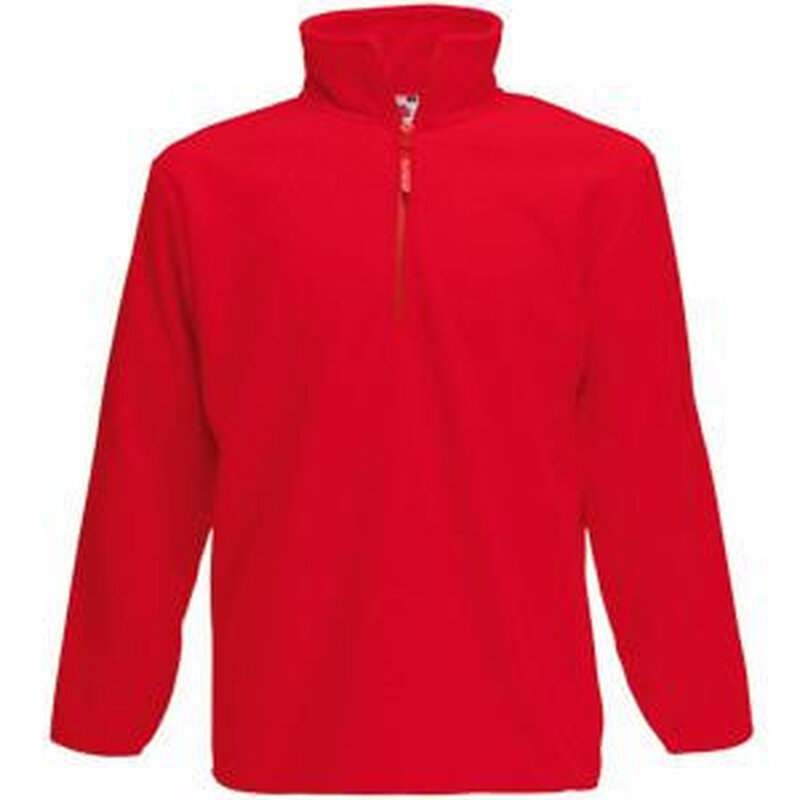 Толстовка мужская ZIP NECK MICRO 250 с логотипом