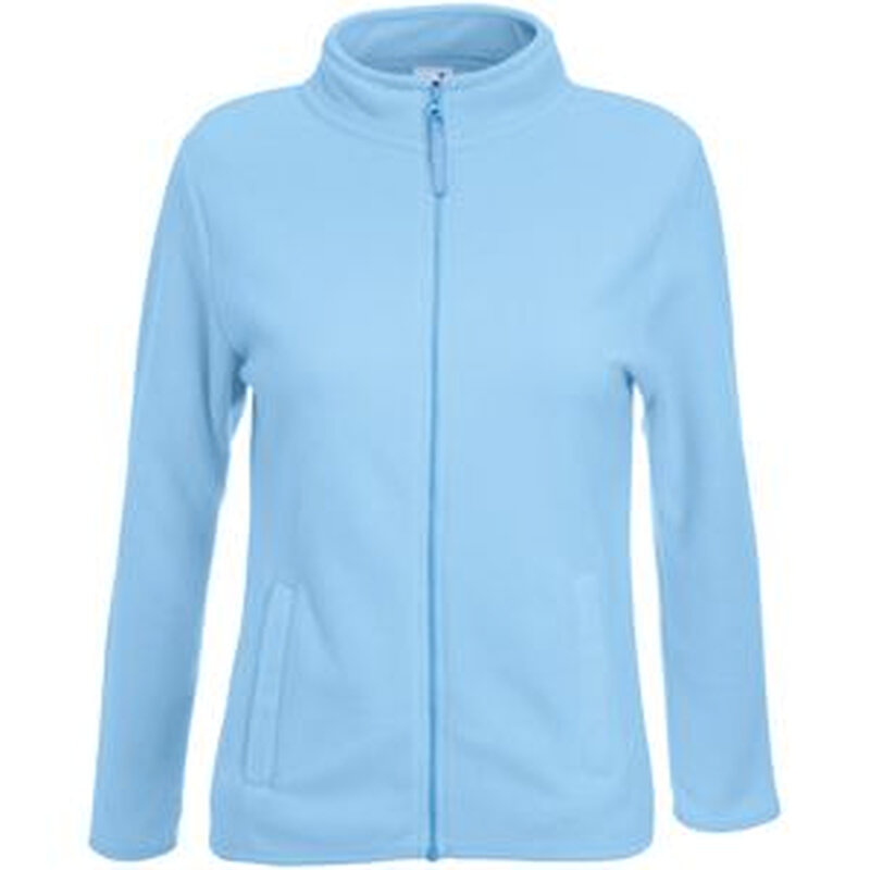 Толстовка женская LADY-FIT MICRO JACKET 250 с логотипом