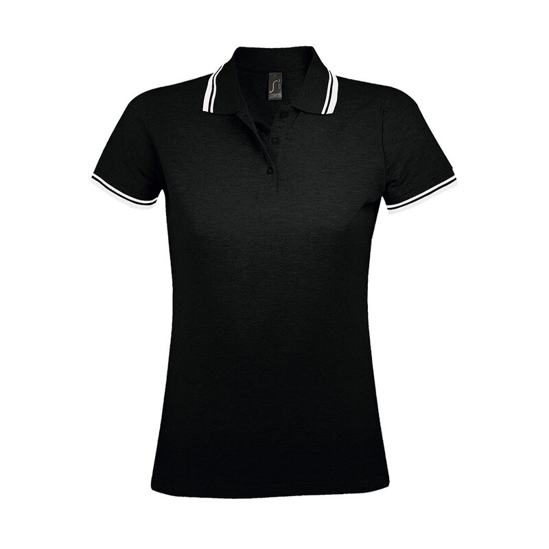 Поло женское PASADENA WOMEN 200 с логотипом