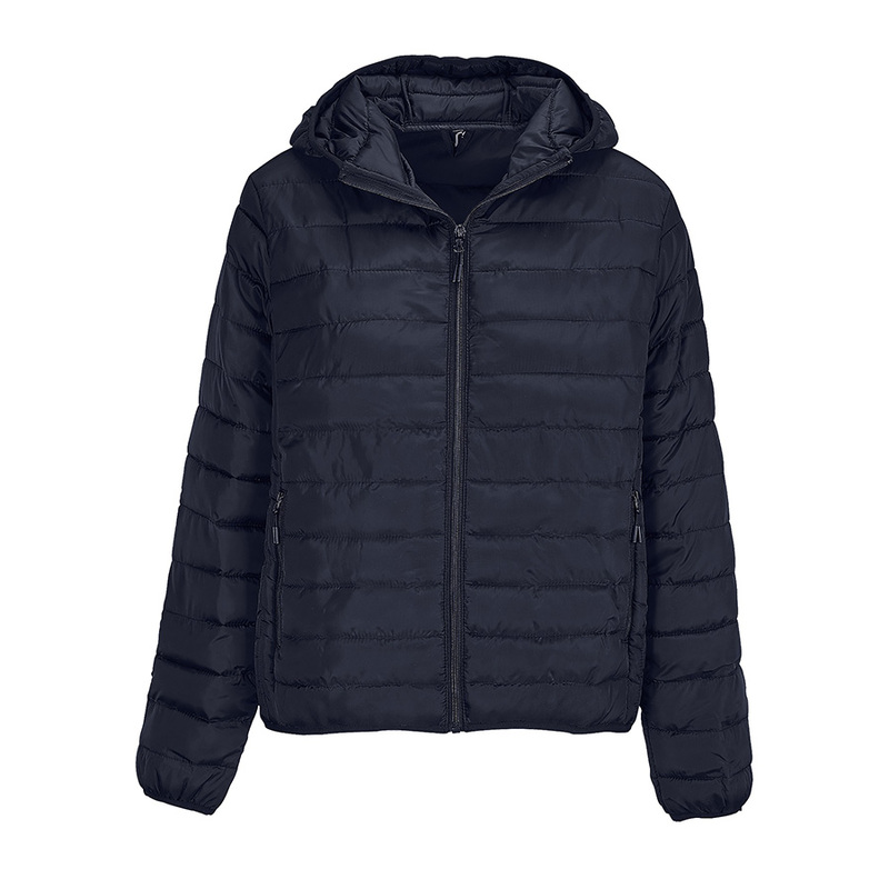 Куртка женская "STREAM HOODED" 280 Т с логотипом