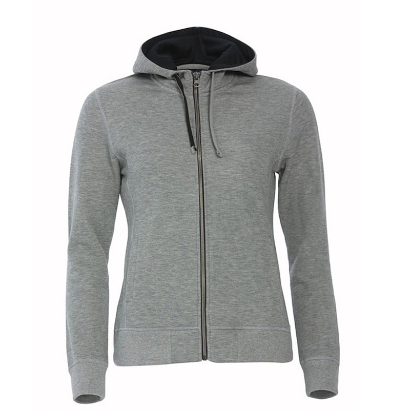 Толстовка женская CLASSIC HOODY FULL ZIP 300 с логотипом