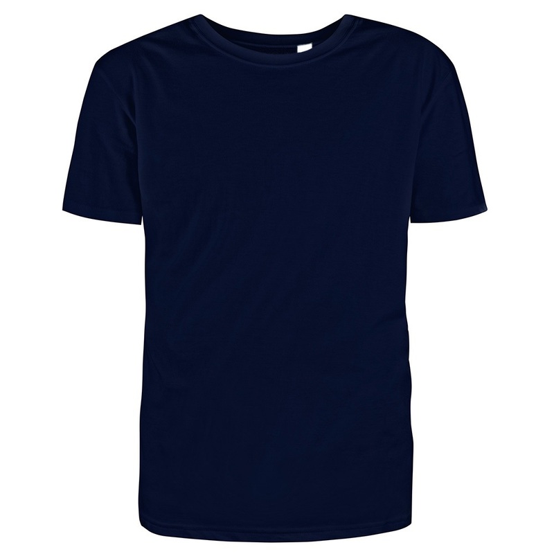 Футболка New Gen МУЖ 160г О-ворот т.синий 2XL с логотипом