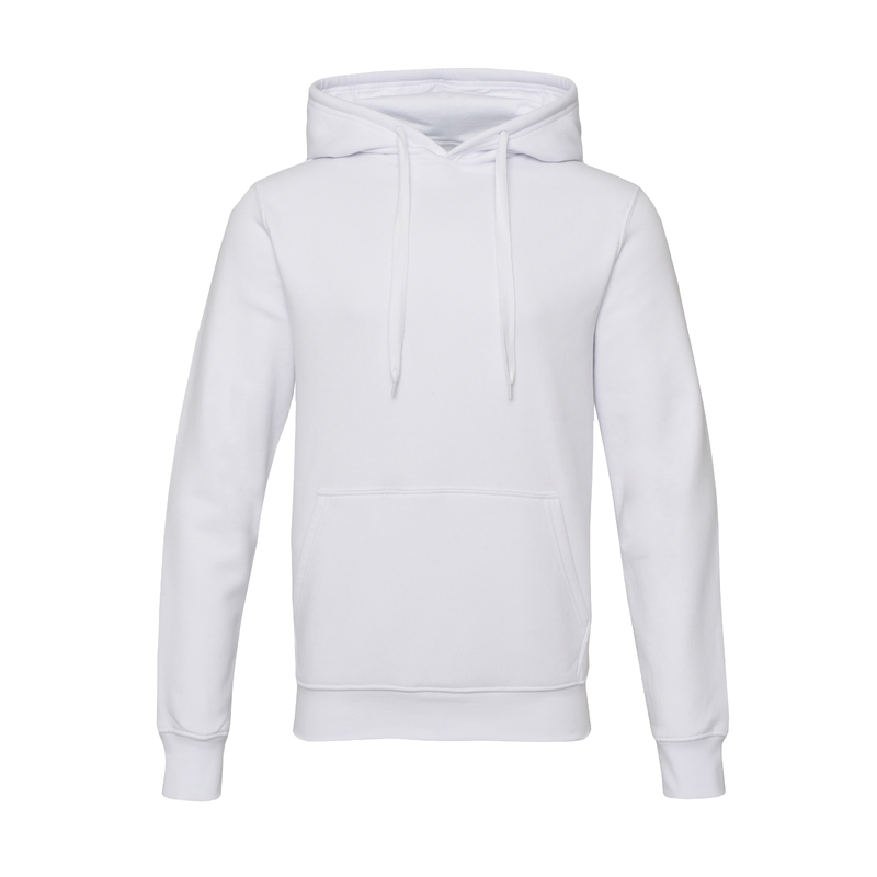 New Gen Толстовка-кенгуру (худи) с капюшоном без молнии 320 г/м2 белый 2XL с логотипом