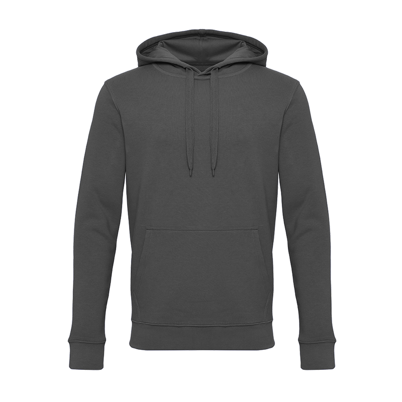 New Gen Толстовка-кенгуру (худи) с капюшоном без молнии 320 г/м2 графит 2XL с логотипом