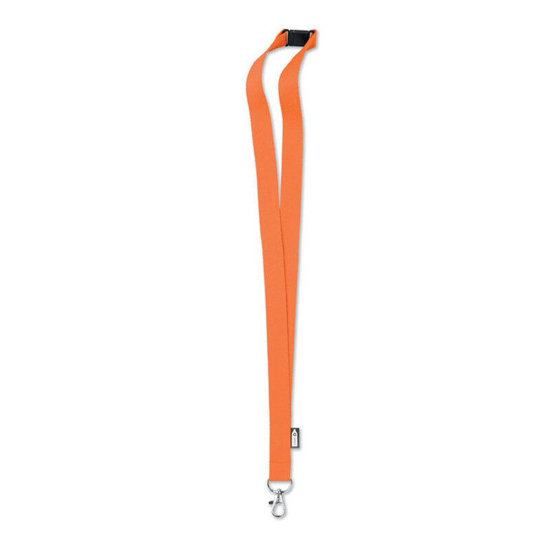 Lanyard in RPET 20 mm с логотипом