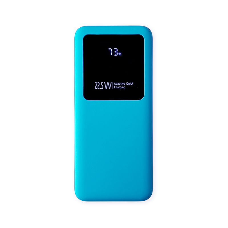 Внешний аккумулятор Kris soft touch, 10000mAh с логотипом