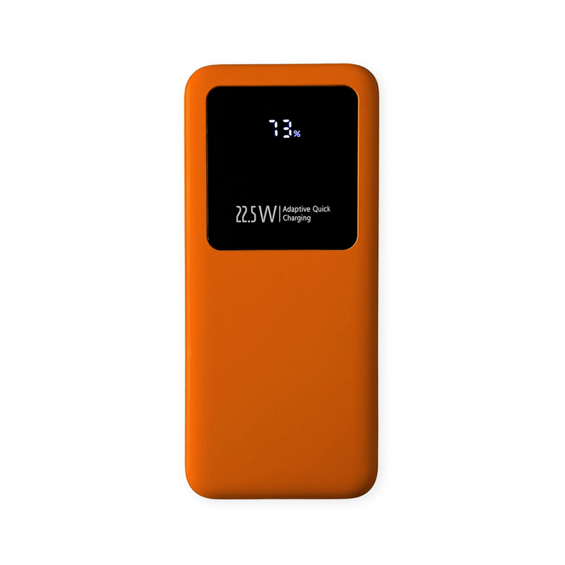 Внешний аккумулятор Kris soft touch, 10000mAh с логотипом
