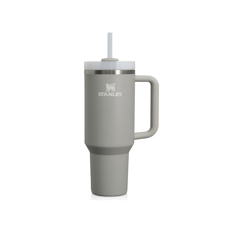 Stanley Quencher H2.0 термокружка 1200 мл - Серый с логотипом