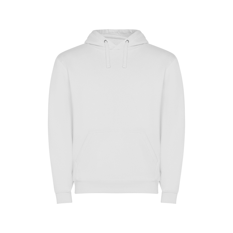 Толстовка с капюшоном "Capucha" мужская, белый с логотипом