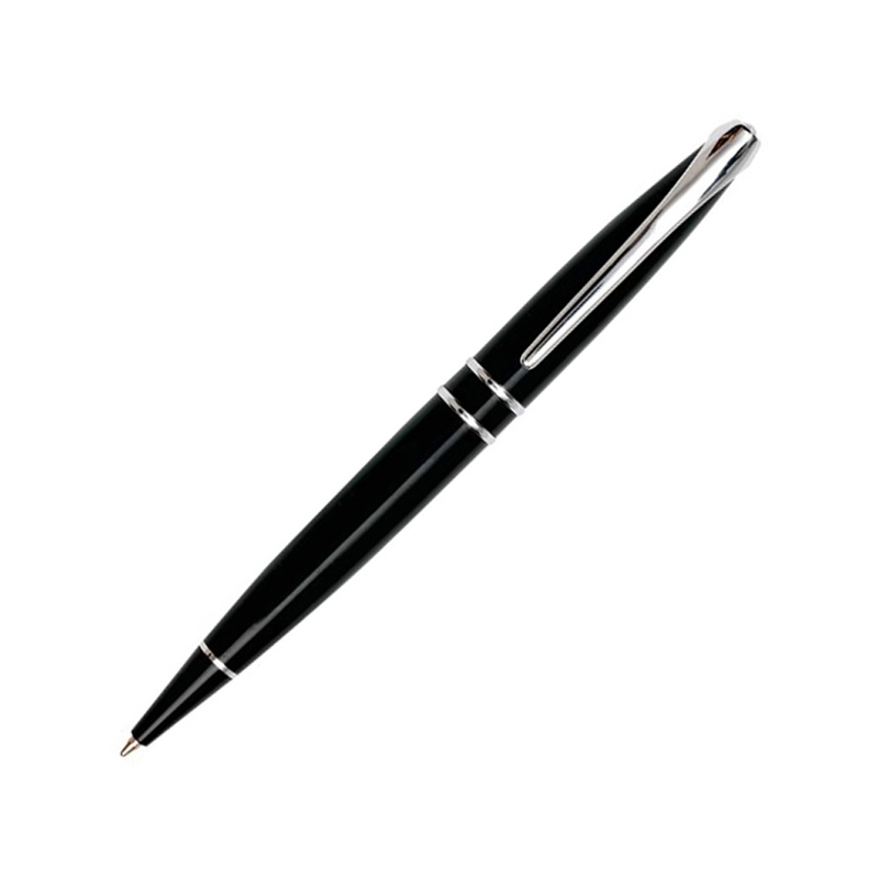 Ручка шариковая Cerruti 1881 модель «Silver Clip»  в коробке с логотипом