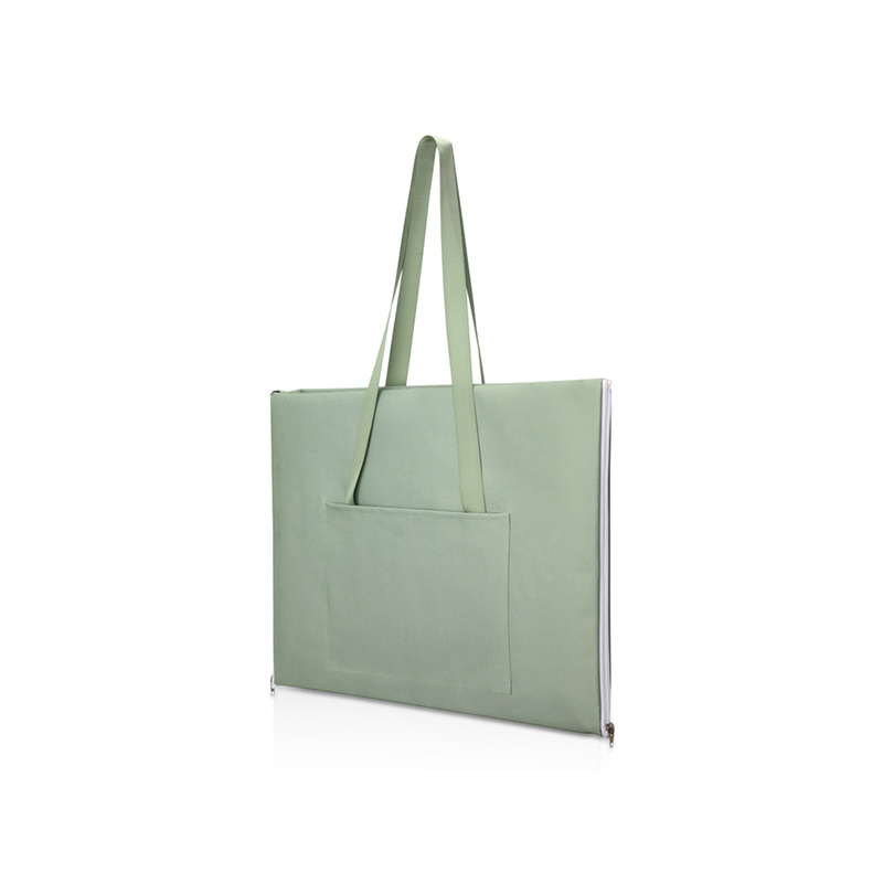 Плед для пикника Laytote - Зеленый с логотипом