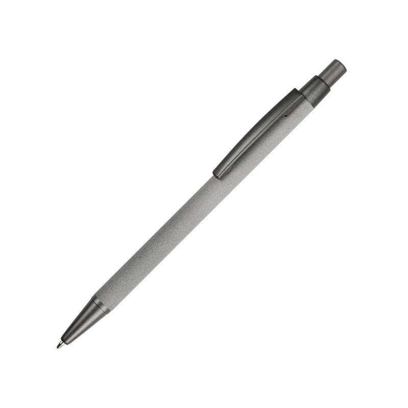 Ручка шариковая "Gray stone", серый с логотипом