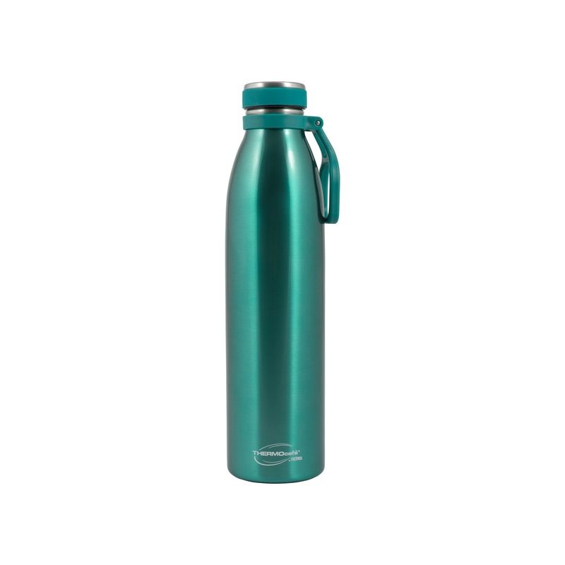 Термос из нерж. стали тм ThermoCafe BOLINO2-750 (Blue), 0.75L, голубой с логотипом