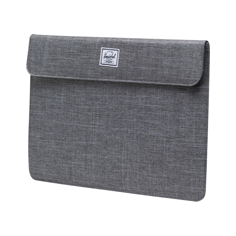 Herschel Spokane чехол для ноутбука 15-16", серый меланж с логотипом