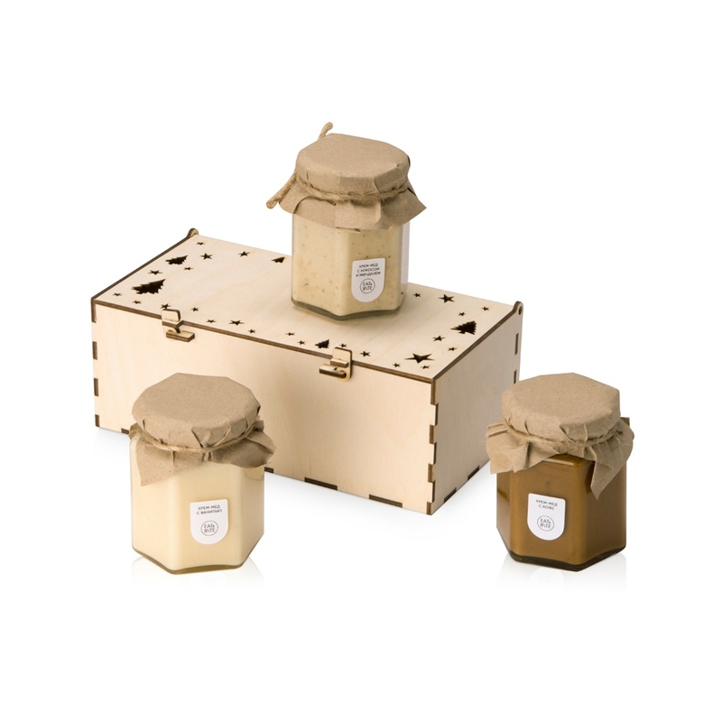 Подарочный набор Trio Creme с логотипом