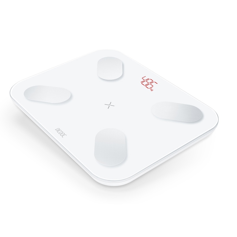 Умные диагностические весы Picooc S1 Pro White V2 (6924917717384), белый с логотипом