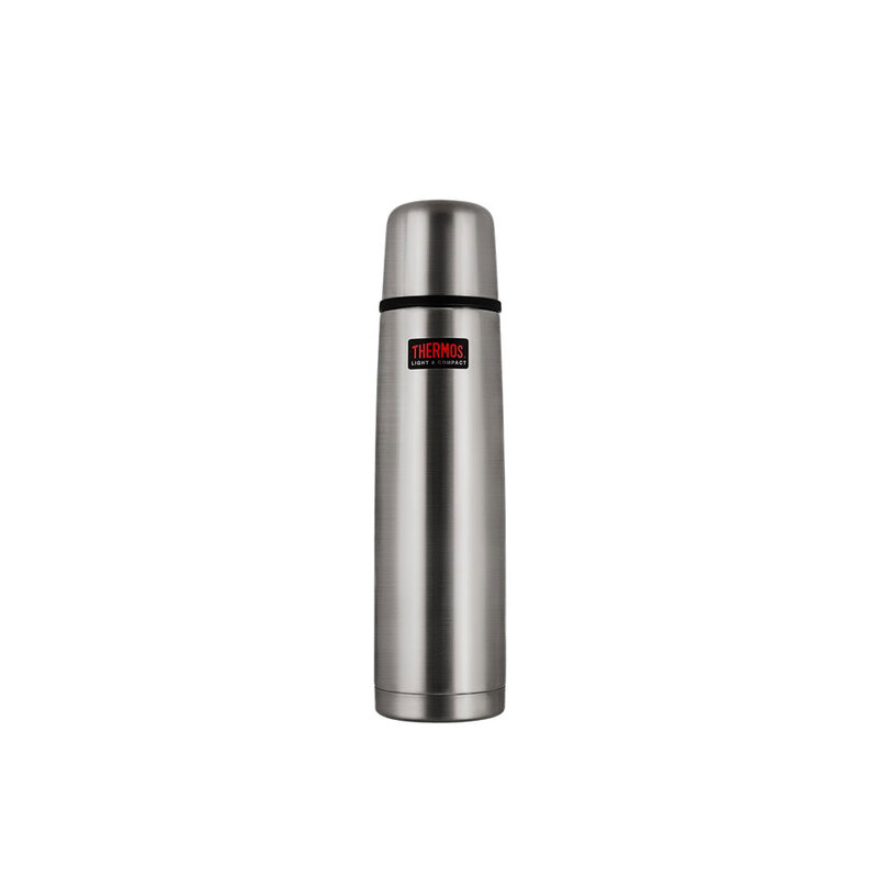 Термос из нерж. стали тм THERMOS FBB-1000GR 1.0L, серебристый с логотипом