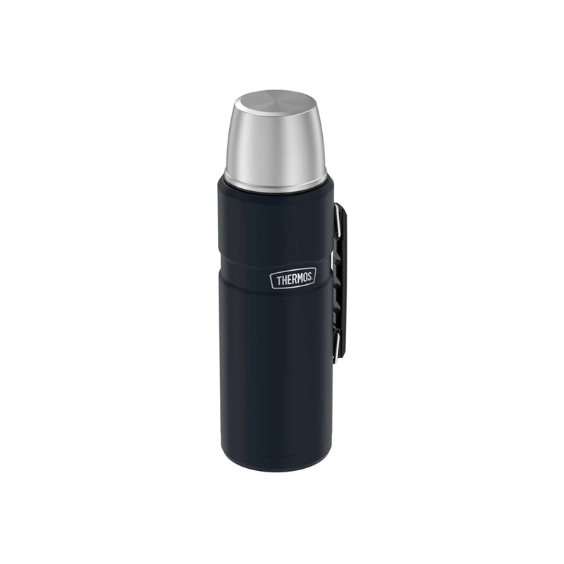 Термос из нерж. стали тм THERMOS SK2020 MMB 2,0L, темно-синий с логотипом